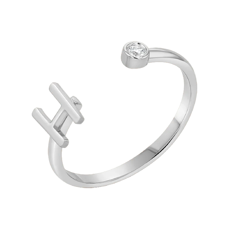 14K White Gold / 3
