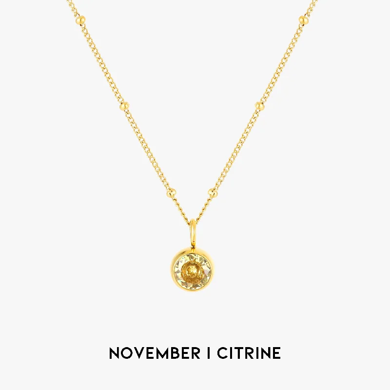 November | Citrine